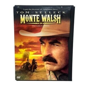 Monte Walsh (DVD, 2003) Tom Selleck Western Movie TNT Original